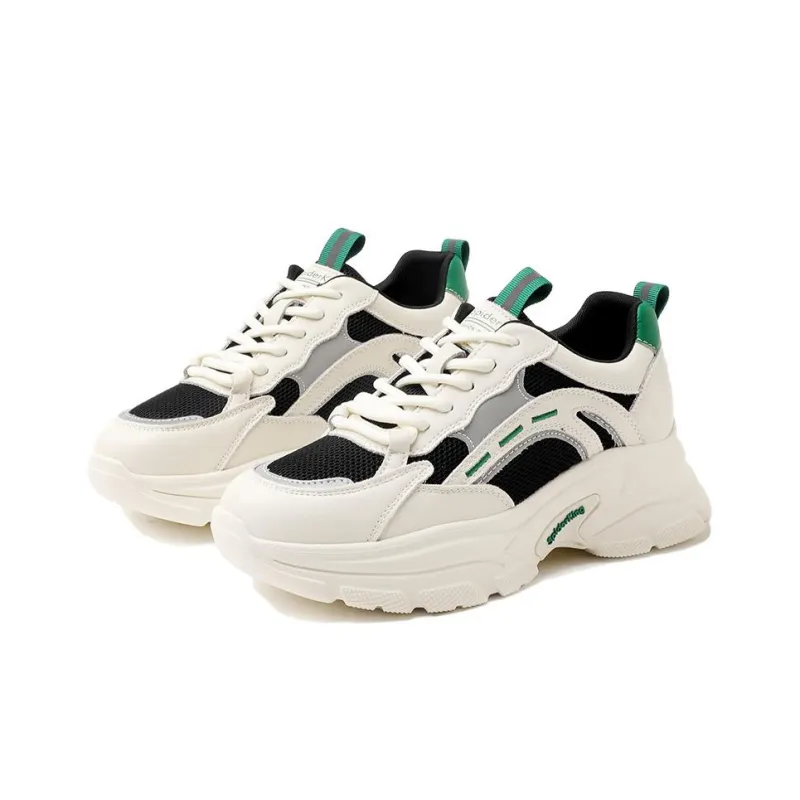 Spider King Low Top Chunky Sneakers 5cm Women's-3