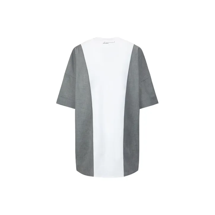 EVISU Short Sleeved Dresses Unisex White-1