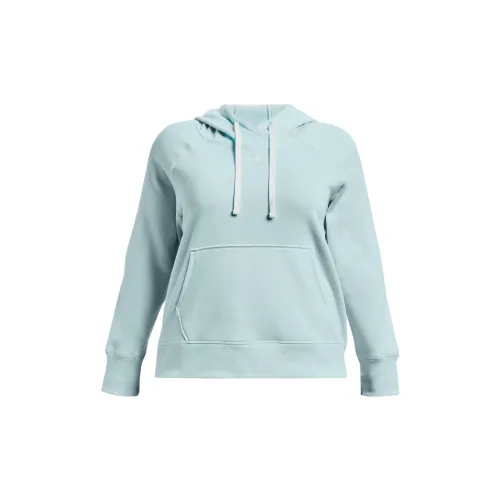 Under Armour Rival Fleece Sweatshirts Women's Cyan