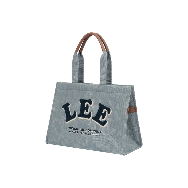 Lee Fabric Shoulder Bag, Tote, Handbag Tubas Women's Washed Gray-5