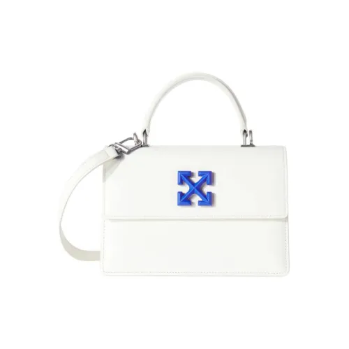 OFF-WHITE Jitney 1.4 Top Handle White