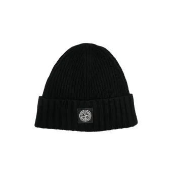 STONE ISLAND Compass-motif Knit Beanie