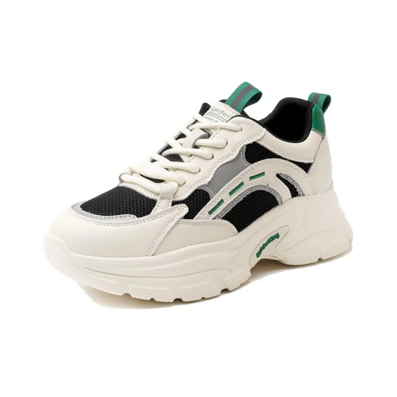 Spider King Low Top Chunky Sneakers 5cm Women's-1