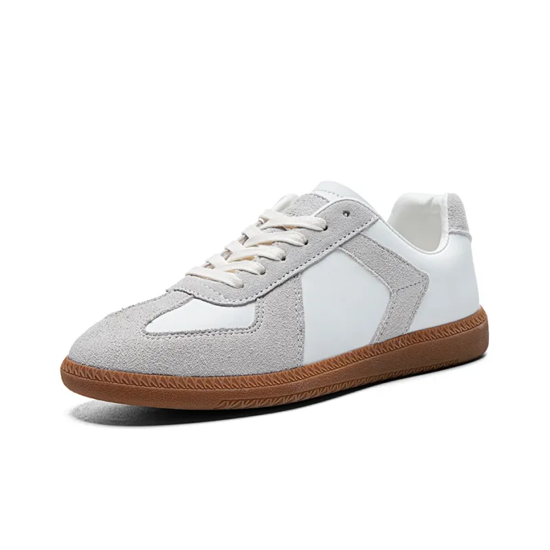 Kappa Low Top Skateboard Shoes Unisex White Gray-2
