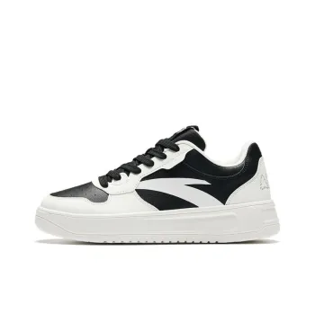 Anta Relaxed Low Top Skateboard Shoes Men's White Black