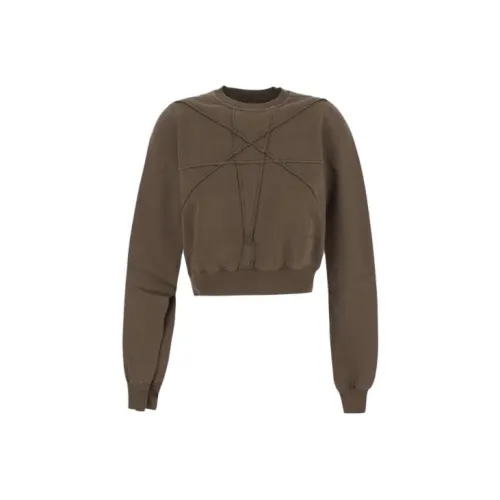 Rick Owens DRKSHDW Sweatshirts Women's Brown