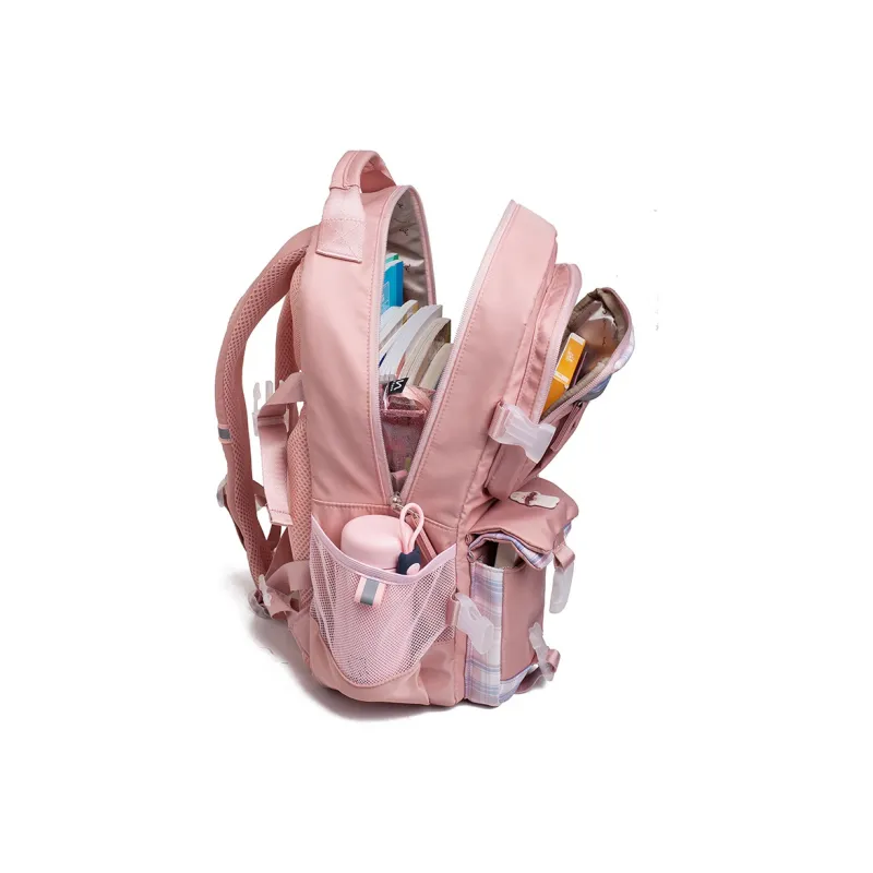 COWBONE Nylon Backpack Regular Unisex Starry Purple/Starry Grey/Girlish Heart Pink-28