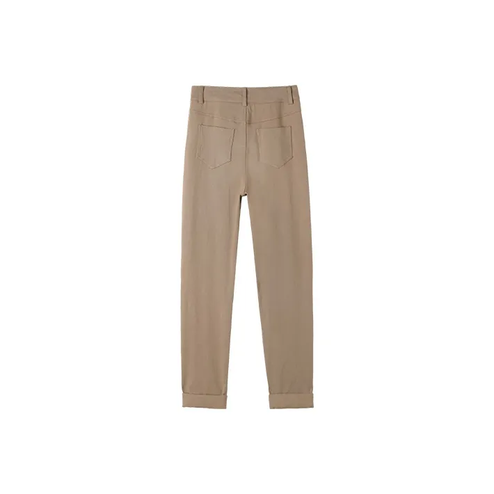 HIPPIEMISS Casual Pants Women's Khaki-1