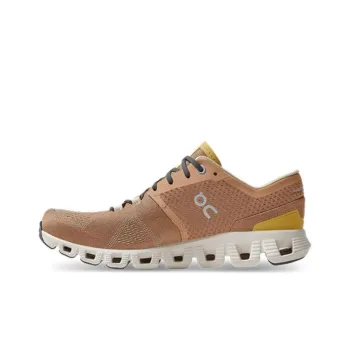 On Running Cloud X Mocha Brown Sand Women's