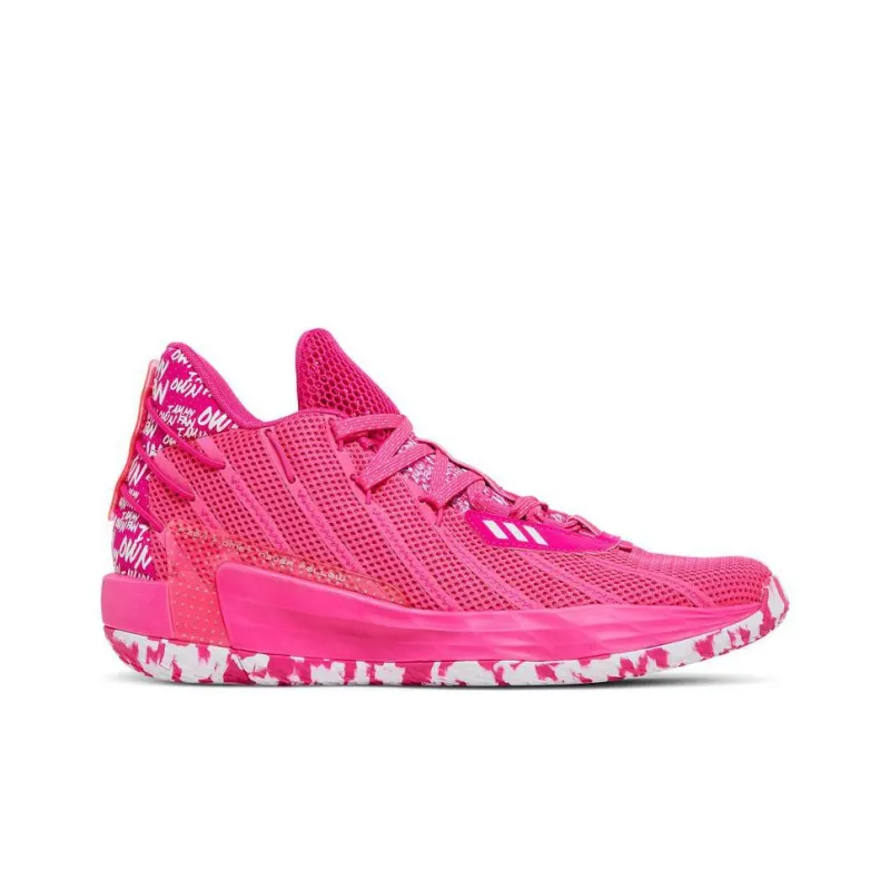 Adidas Dame 7 I Am My Own Fan Pink-1