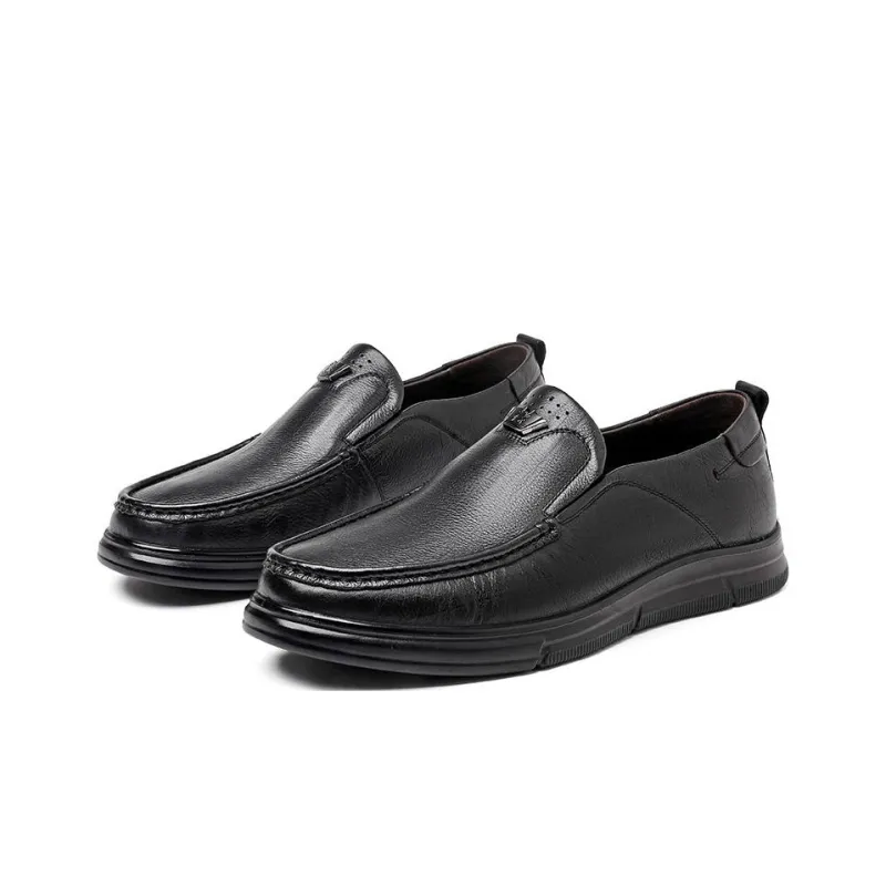 Spider King Men's Casual Shoes 2cm Men's Black-2