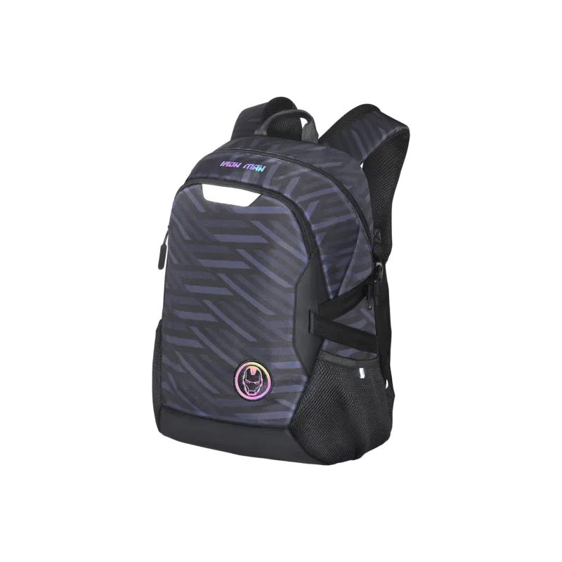 Disney × Marvel Collaboration Polyester Backpack Large Size Men's Navy Blue/Black-6