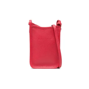 LONGCHAMP Le Foulonné Leather Phone Case