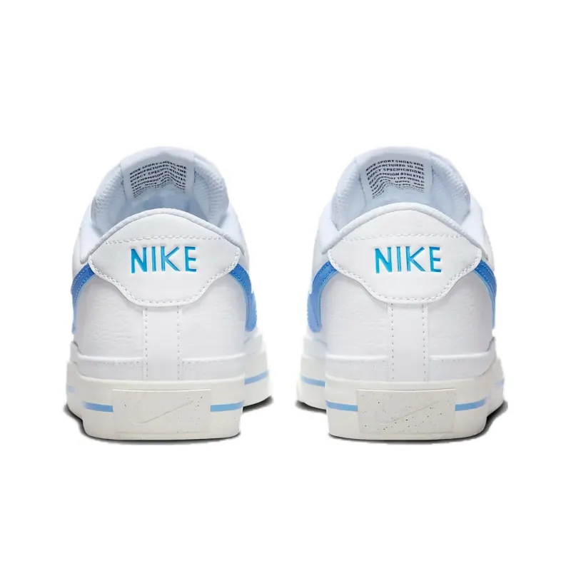 Nike Court Legacy Next Nature 'White Sail University Blue'-3