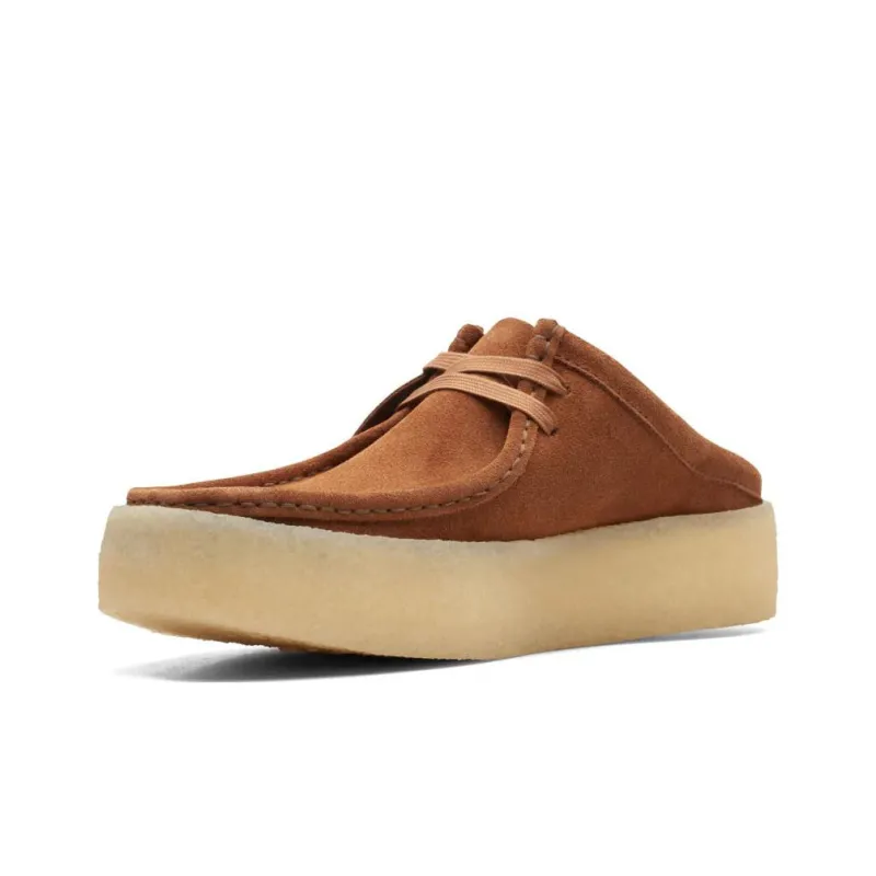 Clarks Originals Wallabee Cup Mule Tan Suede-2
