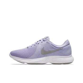 Nike REVOLUTION 4 Slip Resistant Low Top Running Shoes Women's Purple