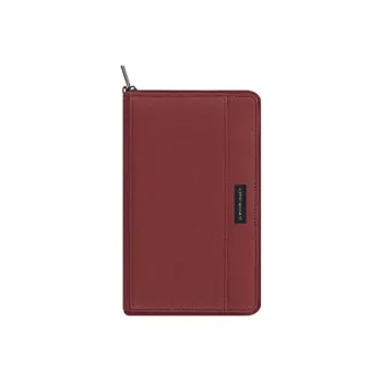 KOKUYO Polyester Passport Holder And Storage Bag Unisex Beige Red/Green/Dark Brown