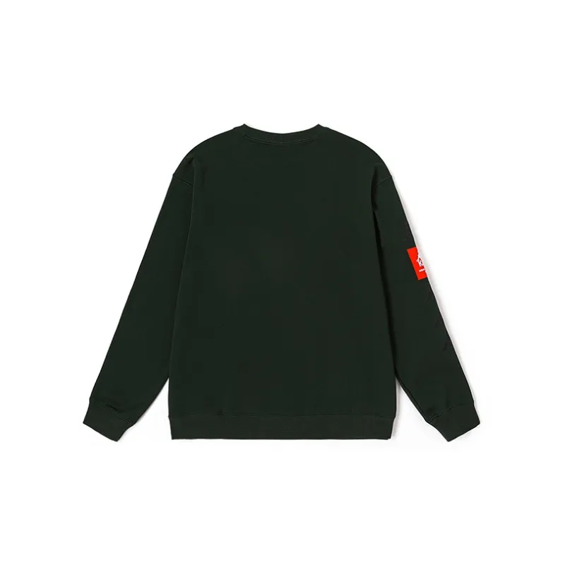 Kappa Sweatshirts Men Pine Forest Green 3072-1