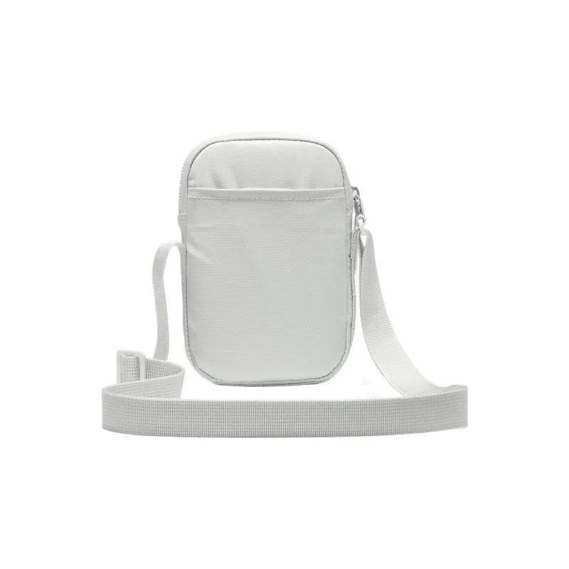 Nike Heritage Nylon Blends Polyester Shoulder Bag Crossbody Bag Small Size Unisex Light Silver-1