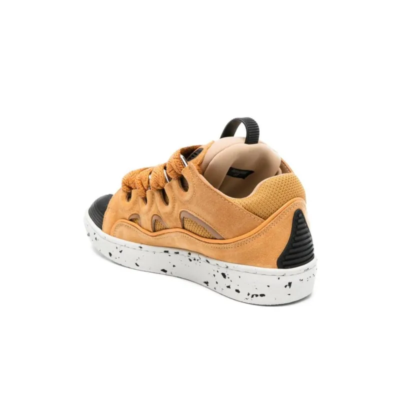 Lanvin Curb Sneakers 'Honey Orange'-2