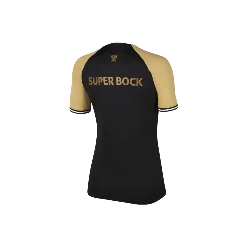 Nike Soccer Jerseys Women's Black Gold-1