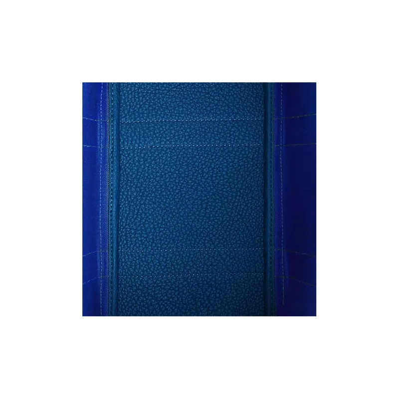 HERMES Garden Party Canvas With Leather Garden Bag Handbag Unisex Blue-3