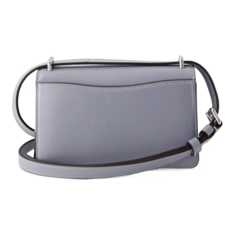 COACH Bandit Cow Leather Envelope Bag, Shoulder Bag, Crossbody Bag Small Size Women's Light Purple-2