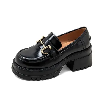 COMELY Loafers 6.5cm Women's Black