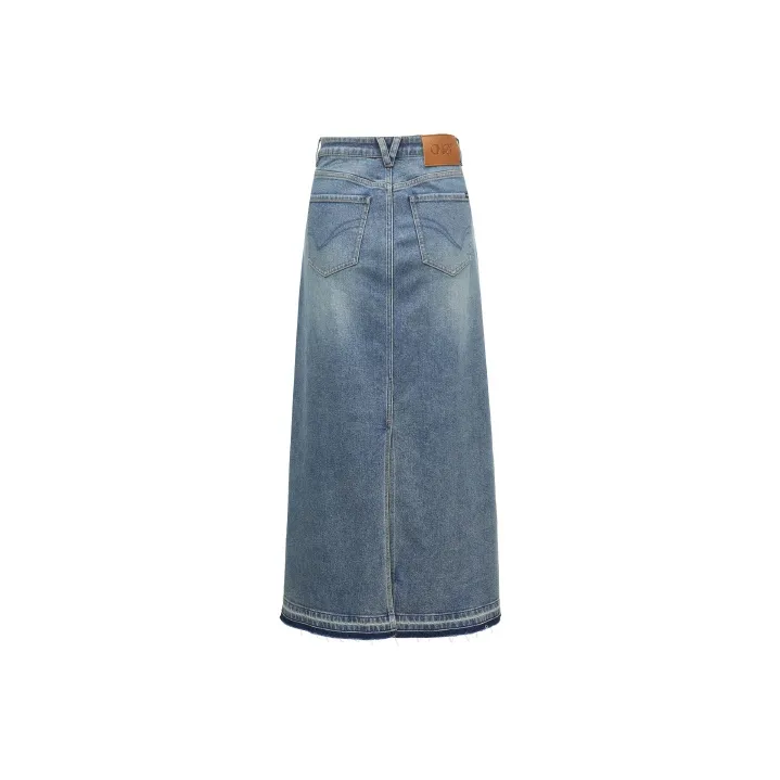 ONLY Denim Long Skirts Women's-9