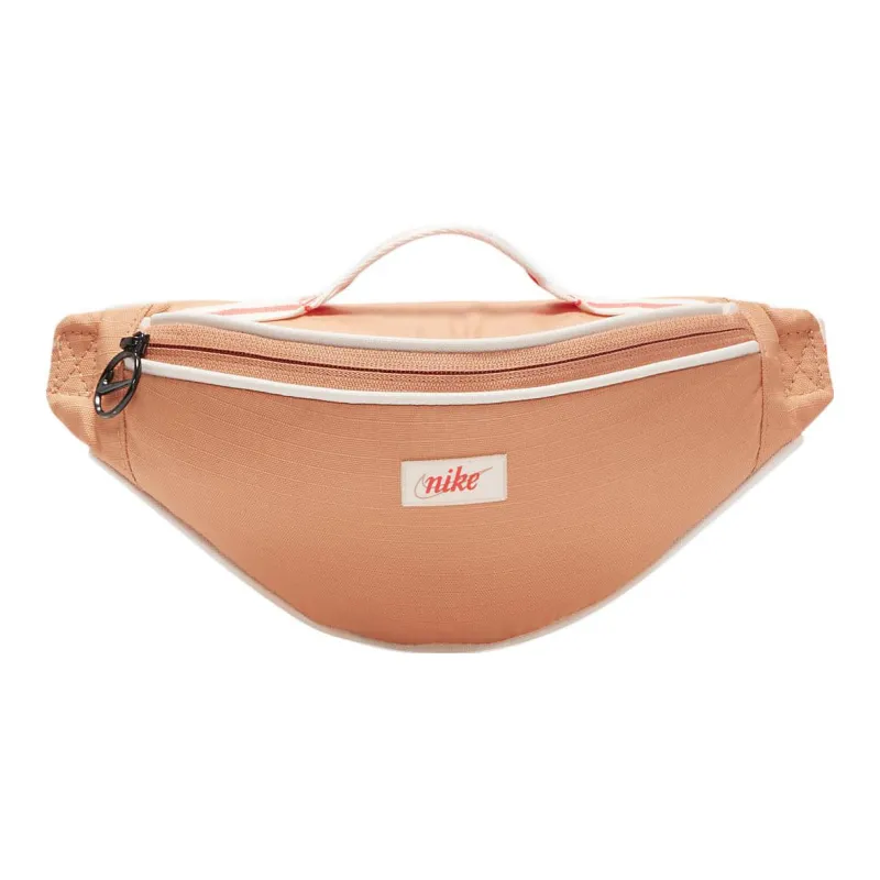 Nike Fabric One Shoulder Crossbody Fanny Pack Regular Unisex Amber Brown/Amber Brown/Bright Dark Red-0