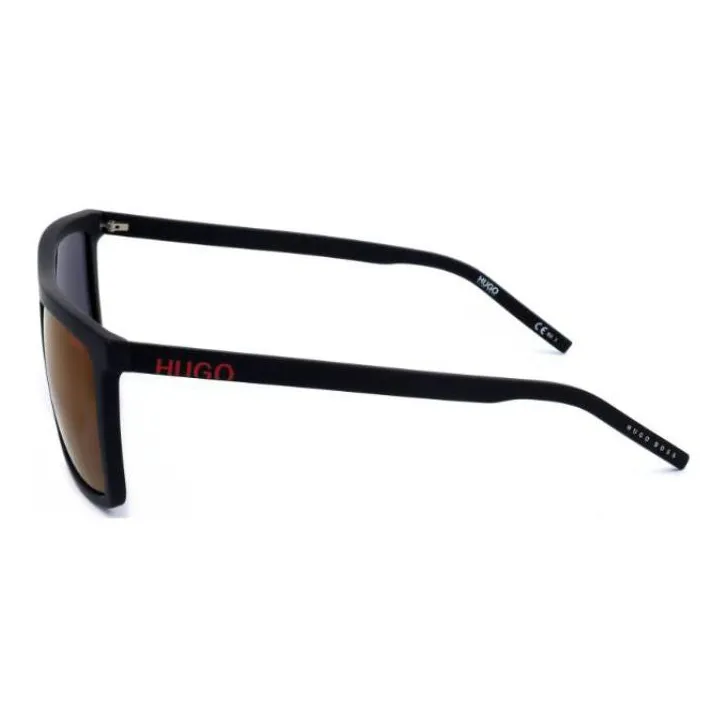 HUGO BOSS Plastic Irregular Shape Sunglasses Men's Black-2