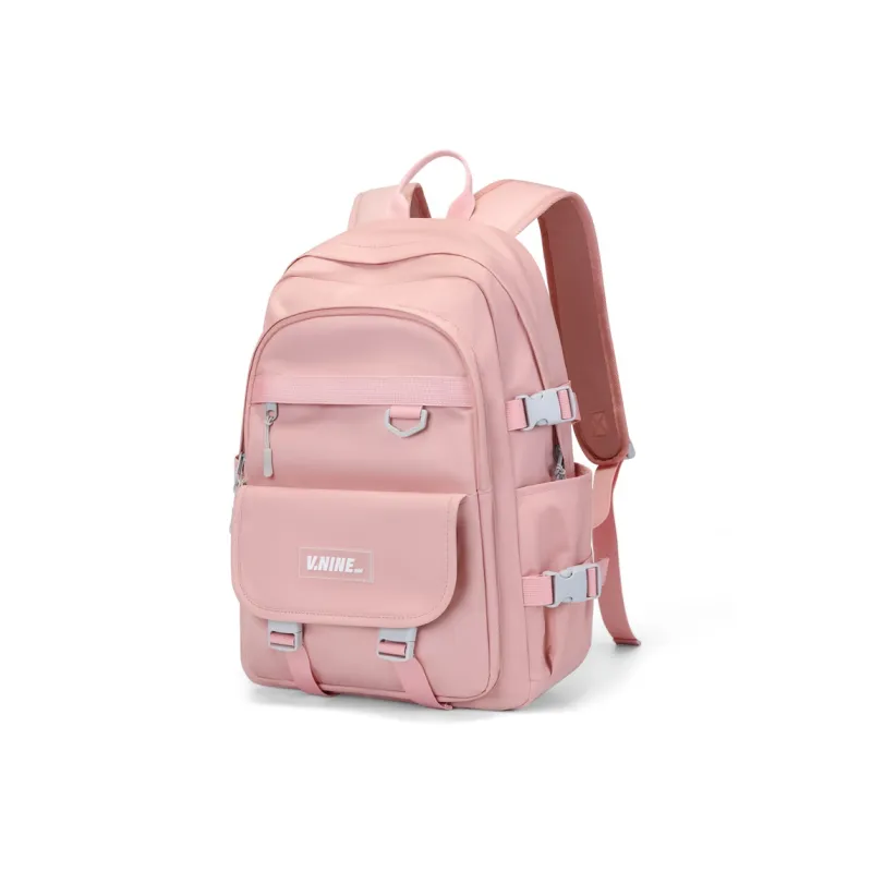 V.NINE Fabric Backpack Large Size Unisex Multicolor-6