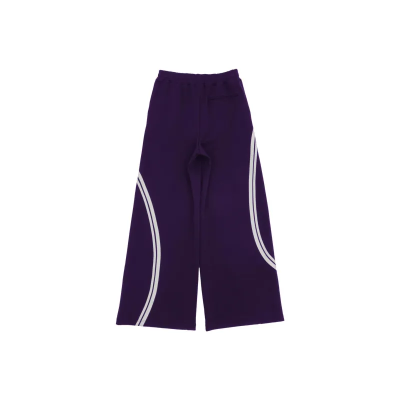 Nerdy Casual Pants Women's Dark Purple-1
