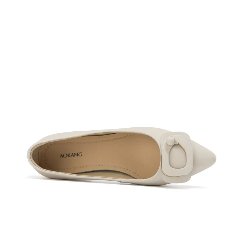 AOKANG Women's Casual Shoes Unlined Shoes 2.5cm Women's Black-7
