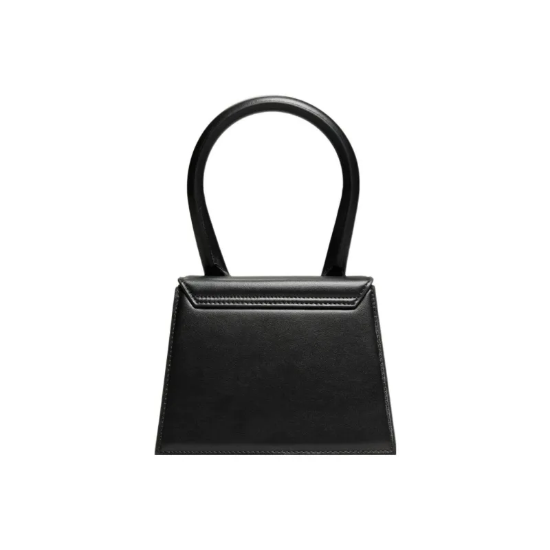 Jacquemus Le Chiquito Moyen Leather Shoulder Bag Crossbody Bag Handbag Women's Black-2