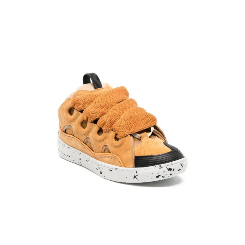 Lanvin Curb Sneakers 'Honey Orange'-1