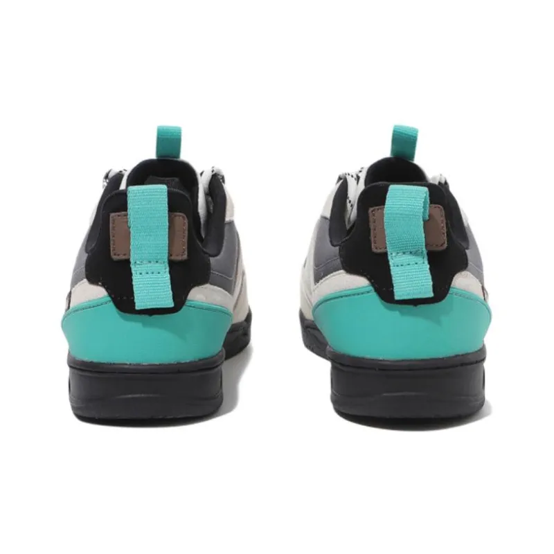 FILA Melvis Pro Slip Resistant, Abrasion Resistant, Breathable Low Top Skateboard Shoes Unisex White Gray Green-4