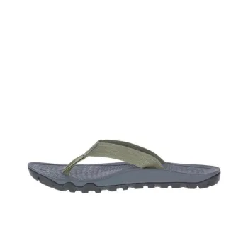 MERRELL Flip Flops Men's Gray Green