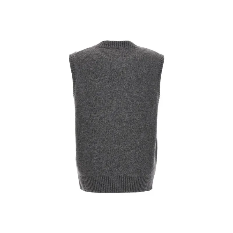GANNI Graphic Vest 'Frost Grey'-1