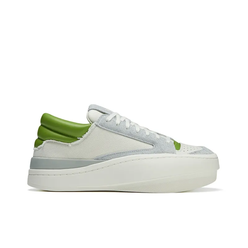 Adidas Y 3 Centennial Lo Off White Wonder Silver Team Rave Green-1