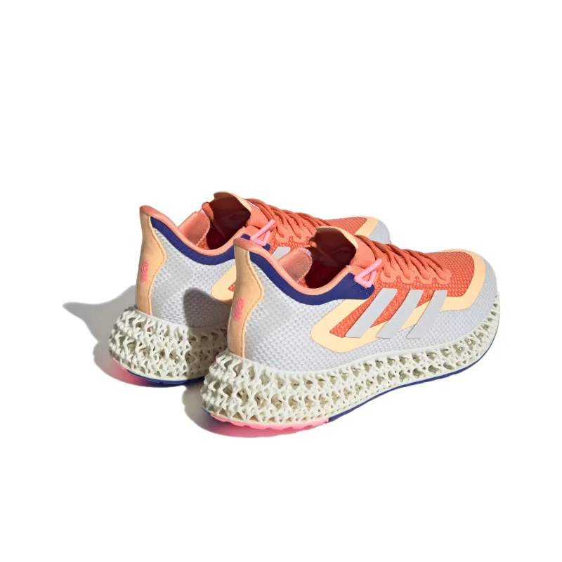 Adidas 4DFWD 2 Coral Fusion Cloud White Acid Orange Women's-2