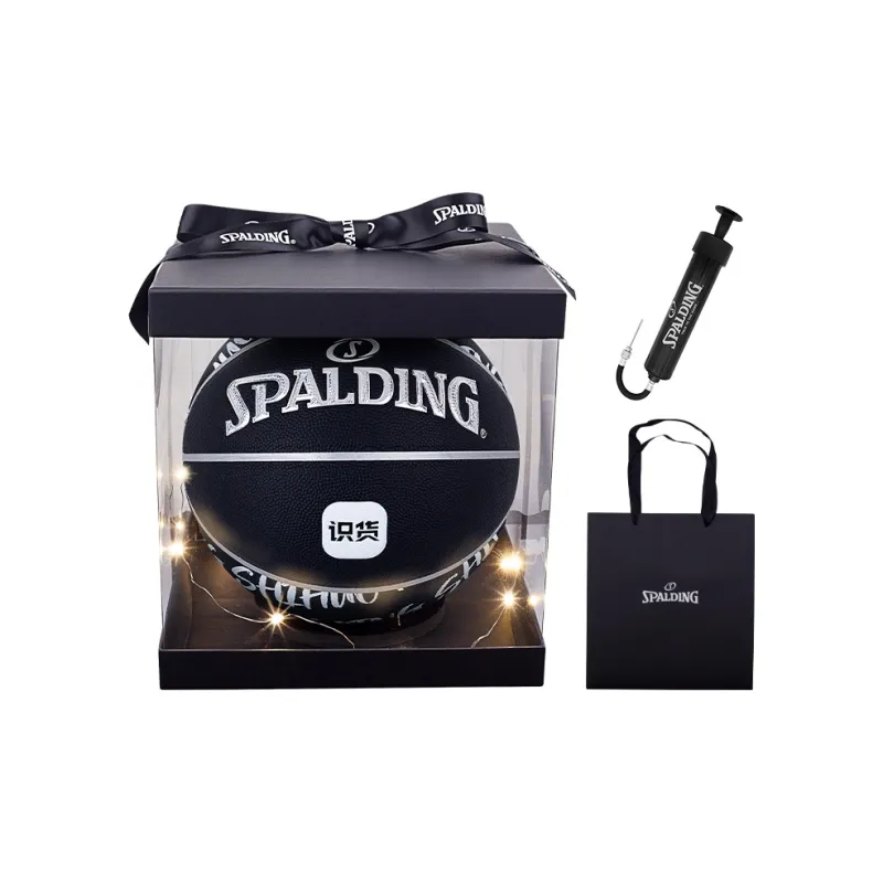 SPALDING Trend Series PU Basketball Black Size 7 Training Unisex-5