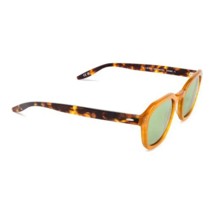BARTON PERREIRA Acetate Irregular Shape Sunglasses Unisex Tortoiseshell-1