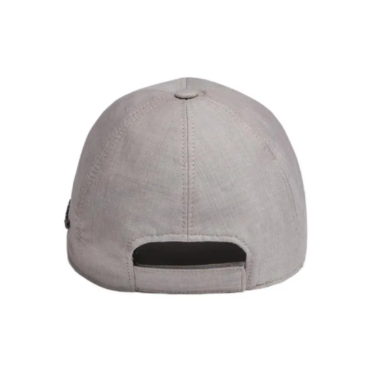 Zegna Baseball Caps Men's Beige-1