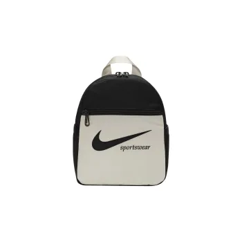 Nike Polyester Backpack Mini Unisex Black/Light Oak Brown