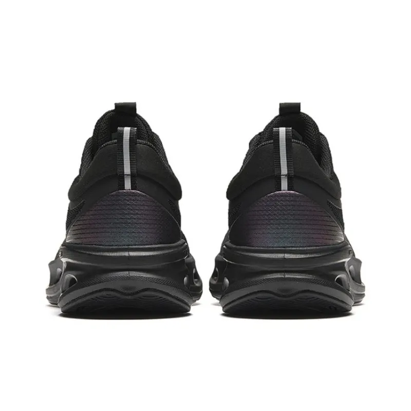 Anta Abrasion-Resistant Low-Top Running Shoes Men's Black-3