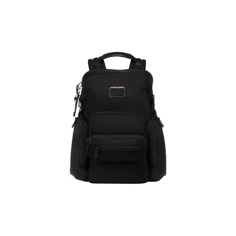 TUMI Elastic Nylon Cell Phone Pouch Storage Bag Unisex Black-3