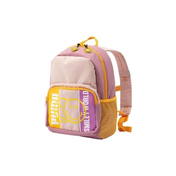 PUMA SMILEYWORLD Collaboration Fabric Backpack Women's Rose Pink