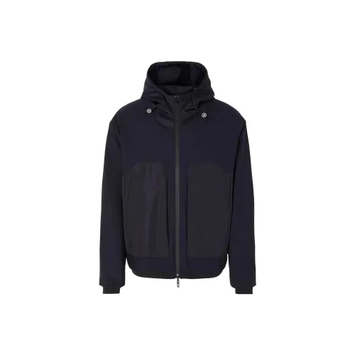 EMPORIO ARMANI Jackets Men Navy Blue