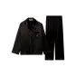 021071 Black-Men's[19 Momme Heavyweight Silk]
